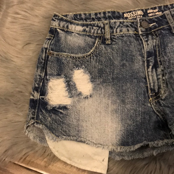 Denim Cut-Off Shorts - Picture 2 of 4